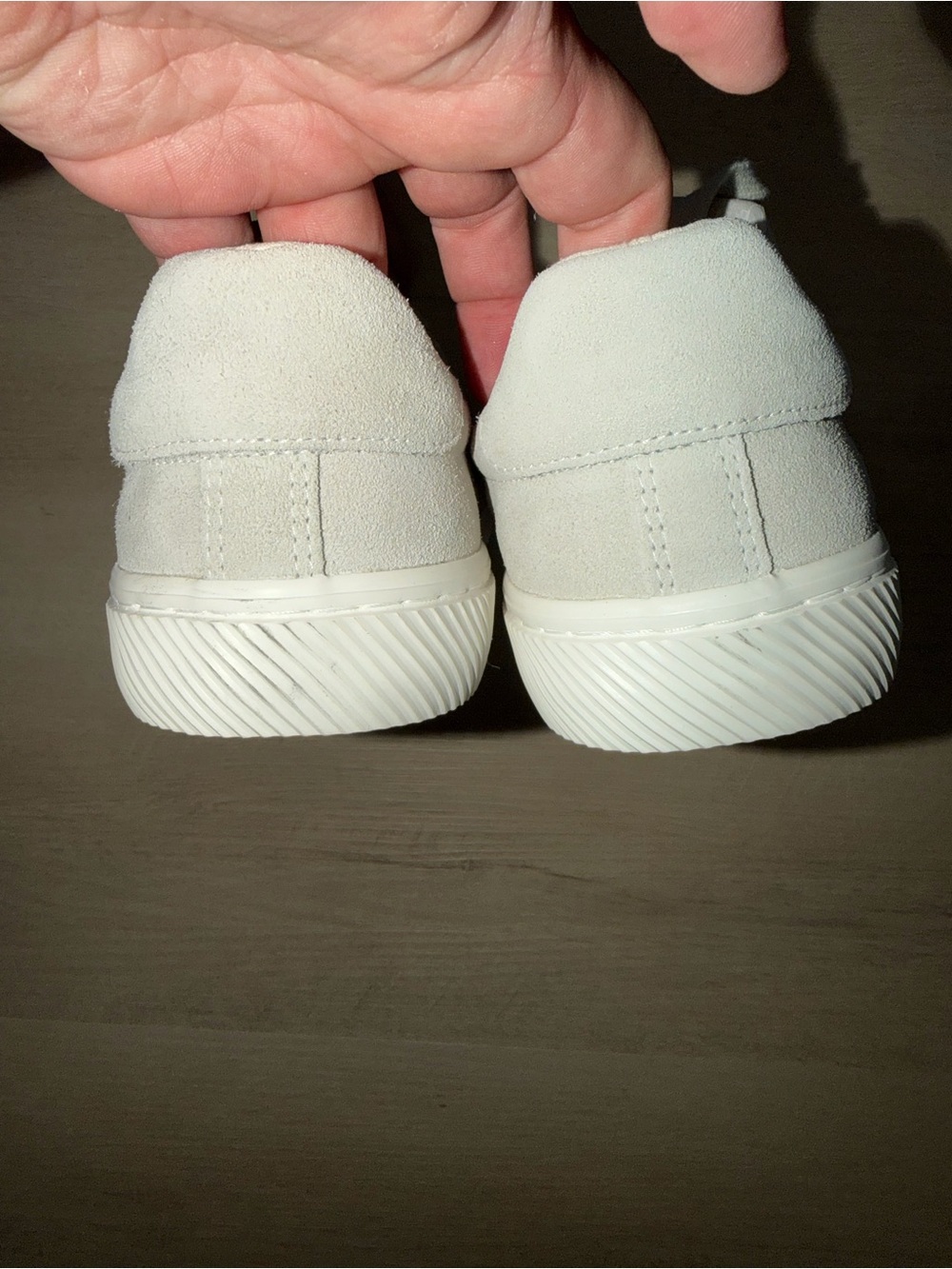 Quince Italian Suede Everyday Sneaker, Almond, 11 - Picture 5 of 7